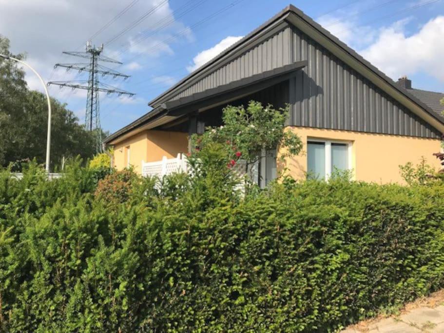Komfortables Einzelhaus Mit Garten Halstenbek Dış mekan fotoğraf